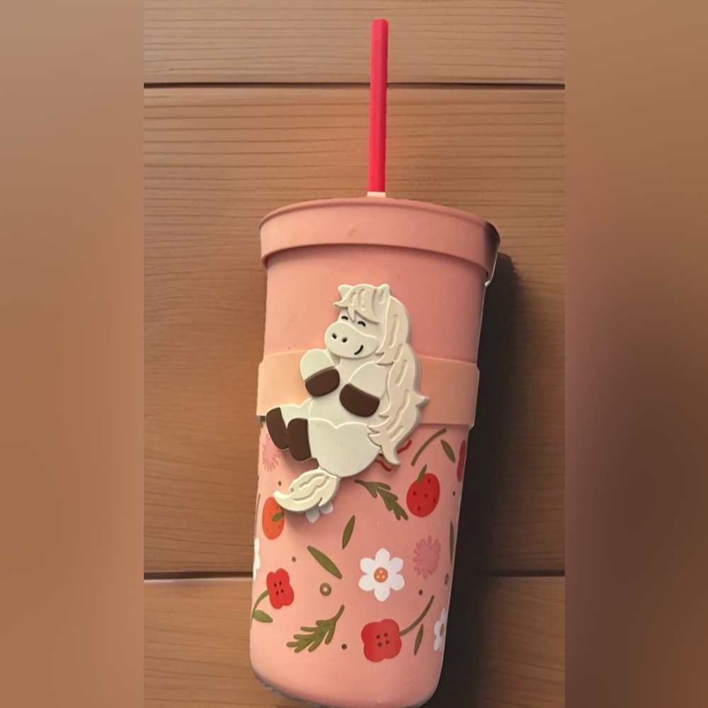 Starbucks Lunar year of the horse 2026 Pink Insulated Tumbler